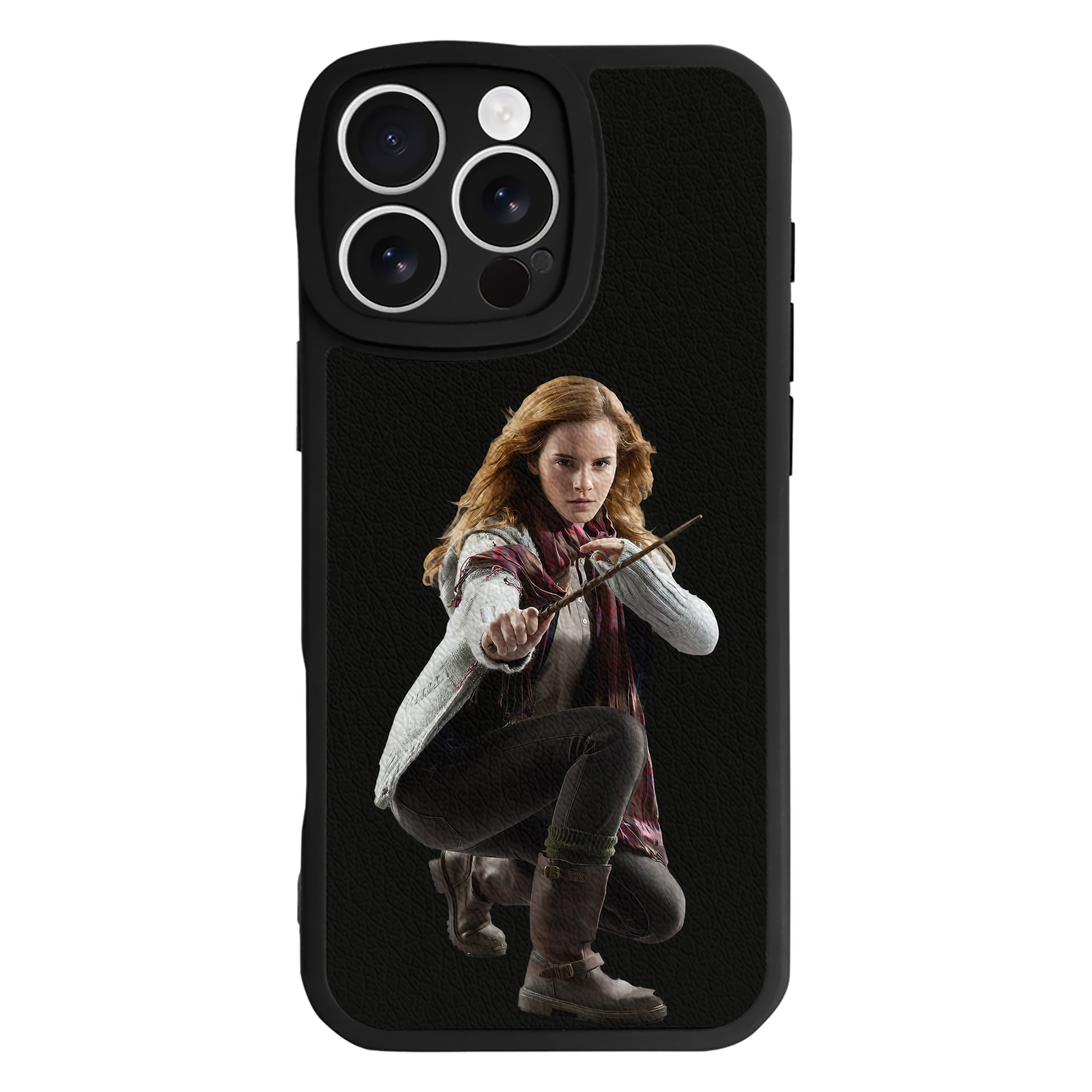 （画像用） Harry Potter ハリー・ポッターシリーズ 【iPhone 16シリーズ対応】シリコンスマホケース（レザー調） 材質：シリコン